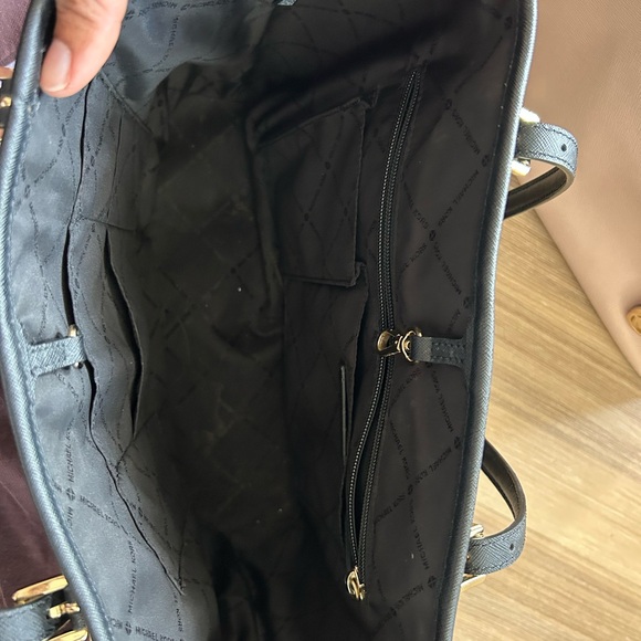 Michael Kors Black and Blush Totes - Picture 4 of 5